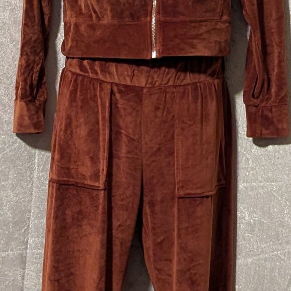 Crave Fame Matching Velour Jacket and Pants - Picture 3 of 9